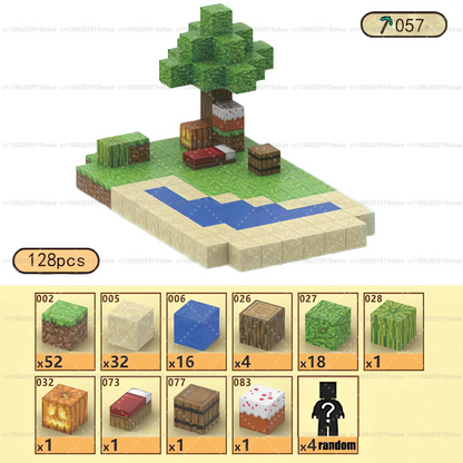 Beach Balm Tree - 128 Blocks