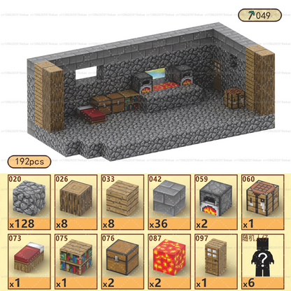 Prison Cell - 192 Blocks