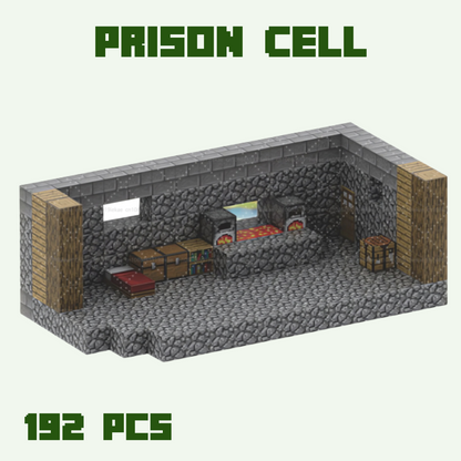 Prison Cell - 192 Blocks